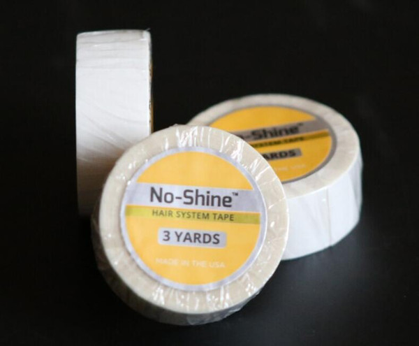 20 rolls x Wholesale No-shine hair tape 3 yard for touppes and wigs 1.9cmx3yards (3/4