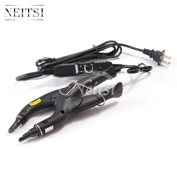 Neitsi Professional US Plug Hair Connector Iron Control Temperature Black