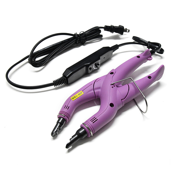 Neitsi Hair Connector Iron Professional US Plug Control Temperature Pink#