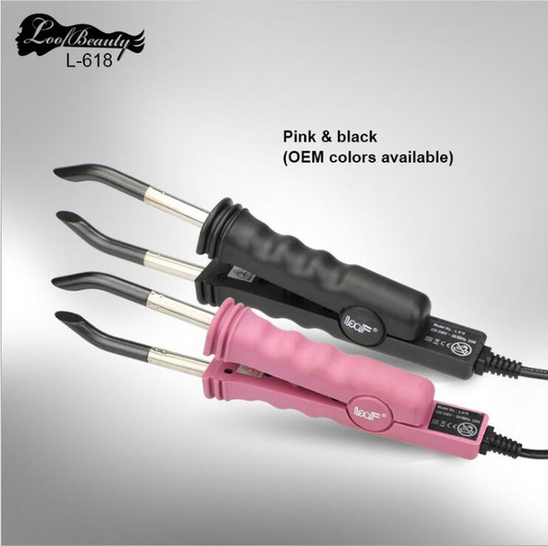 LOOF Wholesale Connectors PTC Traceless Nano-transceivers Fever Hair Clamp Constant Hair Naturally Extension 100% Tefulong Heaing Plate