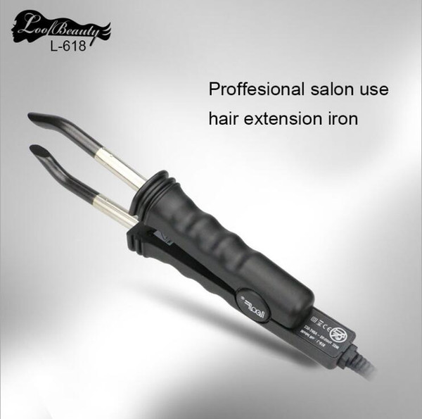 LOOF Connectors PTC Traceless Nano-transceivers Fever Hair Clamp Constant Hair Naturally Extension 100% Tefulong Heaing Plate