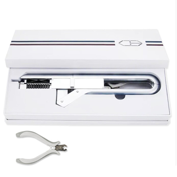 6D Hair Extensions Connectors Tool with hair style remover plies saving time faster hair extension treatments