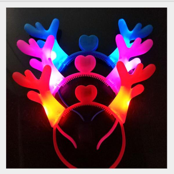 T-22 New arrival Christmas Decoration flashing hair braids, party Flashing Hair Braid cheap price for free shipping