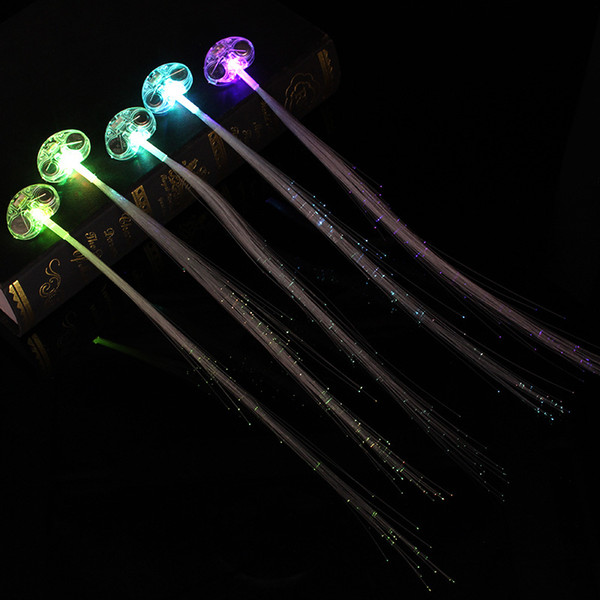 Luminescent braids, optical braids, hair clips, Flash hair accessories, ball bar, Diba, Flash toys, wholesale.