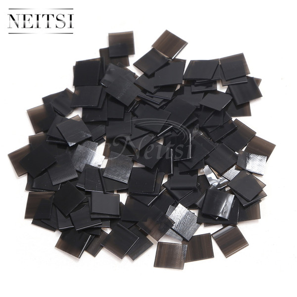 Neitsi High quality Keratin glue Keratin Fusion Flat Shaped Fusion Chips Glue Nail Tip Keratin Nail Tip for hair extension 500pcs/lot