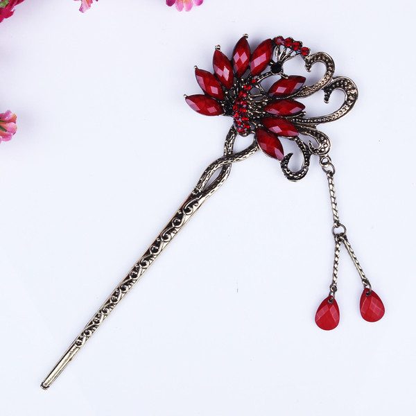 Fashion bride retro hair headdress hairpin hairpin