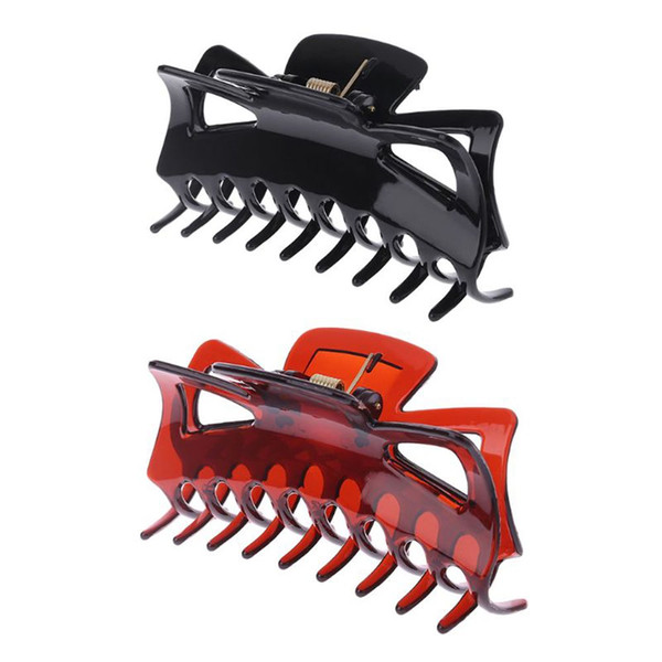 11cm Large Hair Clamps Claw Clip Lady Female Casual Big Barrette Crab Hair