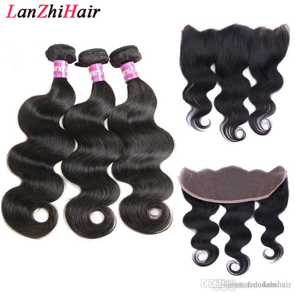 Mink 8A Brazilian Body Wave Virgin Hair Bundles With 13