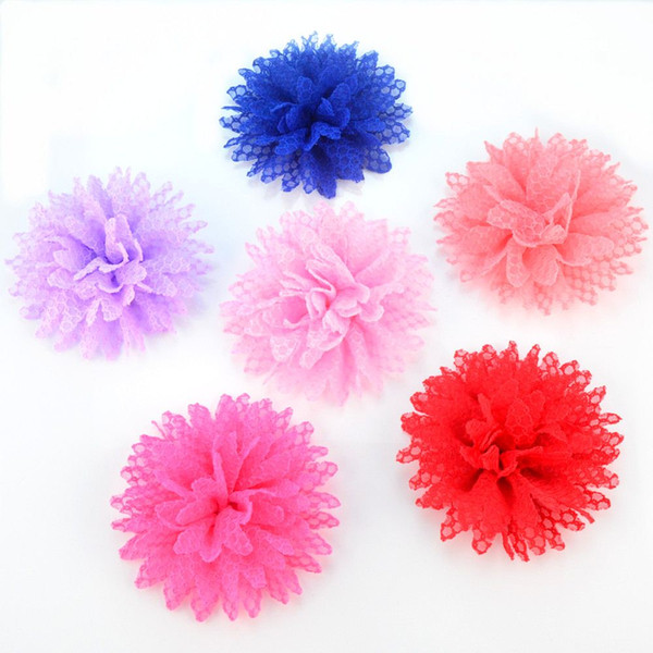 New Lovely headdress lace sunflower clothing accessories girls Headdress flower for Hair band 60pcs/lot Free Shipping MHC06