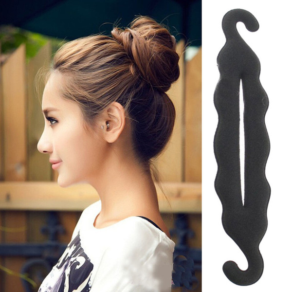 Newest Magic Hair Styling Twist Styling Bun Hairpins Hairdisk Meatball Head Rubber Clip Hair Accessories For Women Hair Braiding Tool