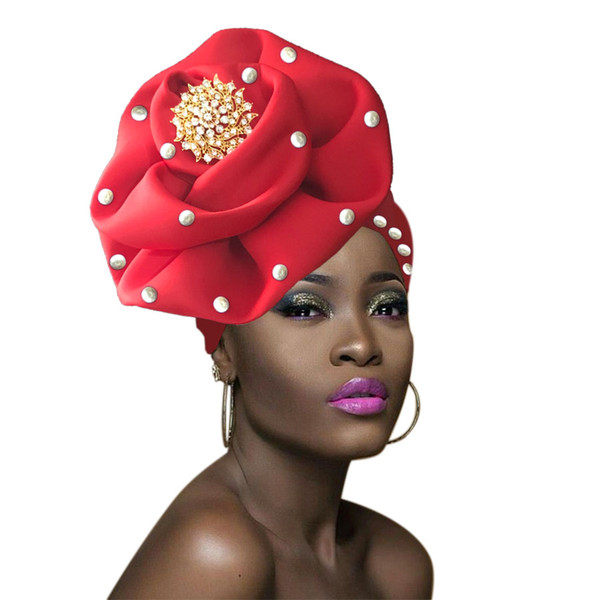 2018 NEW african ready to wear gele african head wraps turban