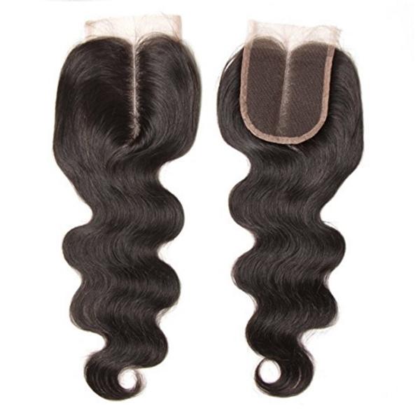 Top Quality Brazilian Body Wave Human Hair Closure 4