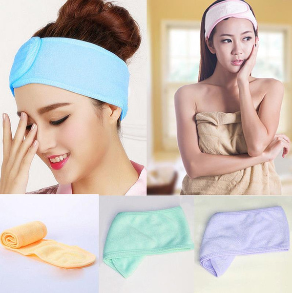 Popular Cute Soft Towel Hair Band Wrap Headband For Bath Spa Yoga Sport Make Up