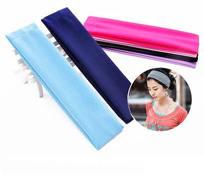 Sports Gym Stretchy Headband Stretch Cotton Hairband For Yoga Running