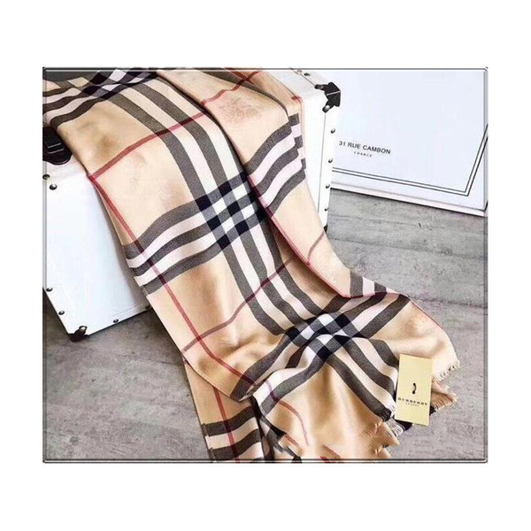 Winter Cashmere Scarf Pashmina For Women High Quality Mens warm Plaid Scarf Fashion Women imitate Cashmere Wool Scarves 180x70cm