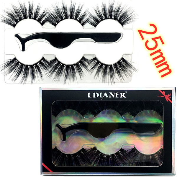 3 Pairs 8D Natural False Lashes Fluffy Strip Eyelashes Long Natural Party Lashes Fashion Women Eyes Eyelash Extension