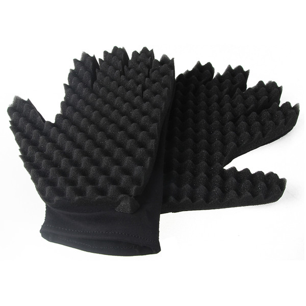 Hair Braider Twist Sponge Gloves Shape Fir Afro Dreadlocks Curl Brush Sponge Hair Braiders Tool Wholesales / Retail