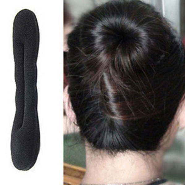 Fashion hair fast bun Magic Foam Sponge Hair Tools Plate Donut Bun Maker Former Twist Tool Styling hair accessories