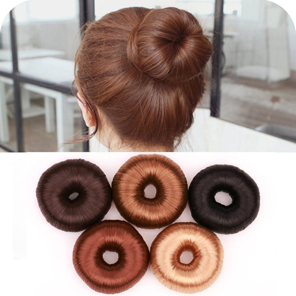 Fashion Magic Foam Sponge Hair Styling Tools Elastic Hair Donut Bun Maker Princess Cute Hairstyle Hair Accessories