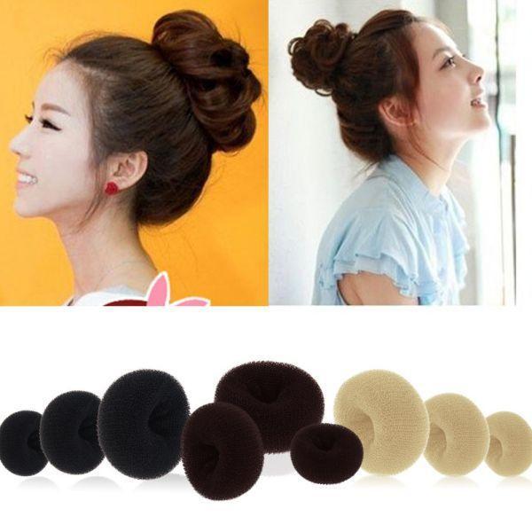 1500Lots Womens Girls Hair Bun Donut Synthetic Scrunchie Hair Cover Bun Cage Bun Wrap Maker Hairpiece Clip in Hair Extension Brid