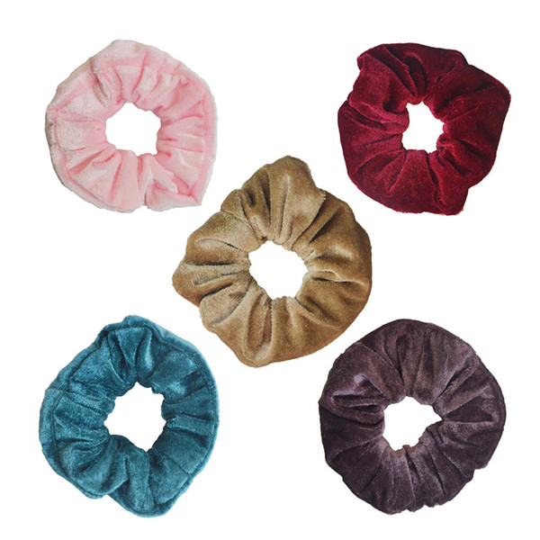 HAICAR Velvet Elastic Hair Bands Scrunchy for Women or Girls Hair Accessories W1114 dropship