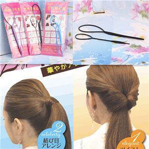 2pcs=1set Lady Magic Hair Styling Multi Function Hair Accessories Tools Care Pattern Plate Portable Pull Hair Styling Pins