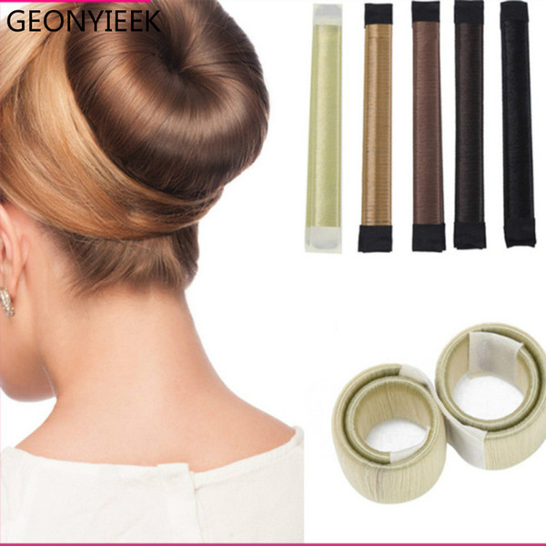 6Colors DIY Tool Hair Accessories Synthetic Wig Donuts Bud Head Band Ball French Twist French Magic Bun Maker Sweet Hair Braider