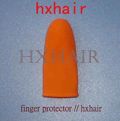 500pcs Latex Finger Cots / Finger Protector / Hair Extension Tools