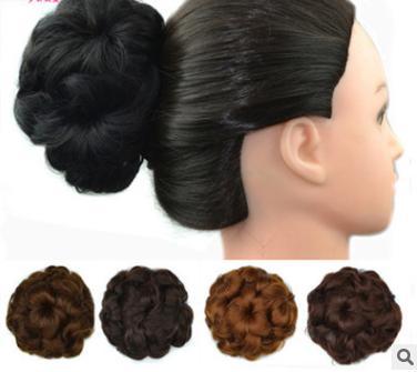 New arrival fashion chignon maker accessory hair bun professional ball head hair high temperature fiber bun maker 12cm MY 002