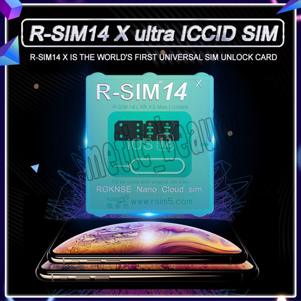 DHL R-SIM14 RSIM14 R SIM14 r-sim14 rsim14 r sim14 unlock iPhone X MAX, XR, XS, X, 6, 7, 8 and PLUS IOS12.X iccid perfect unlocking sim