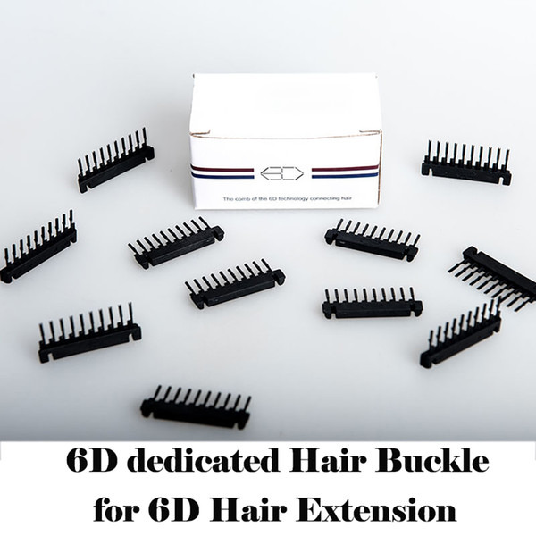 6D Dedicated Hair Buckle for 6D Hair Extension Accessories/Tools Worldwide Free Shipping