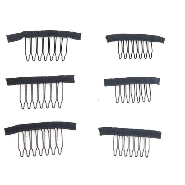 7teeth Wig combs Clips lace Wig clips Attach Caps Wig Combs Insert Wig Clips hair extensions tools