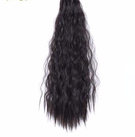 18''22'' Long Kinky Curly Claw Clip Ponytail For Black Women Synthetic Ponytail High Temperature Fiber Extensions