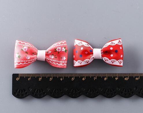 06 Children's small bow gift box child tiara hair accessories clip wholesale