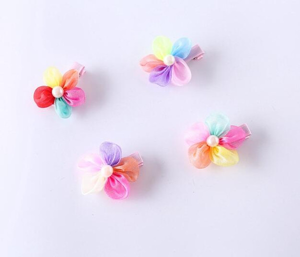 114 Children's small bow gift box child tiara hair accessories clip wholesale