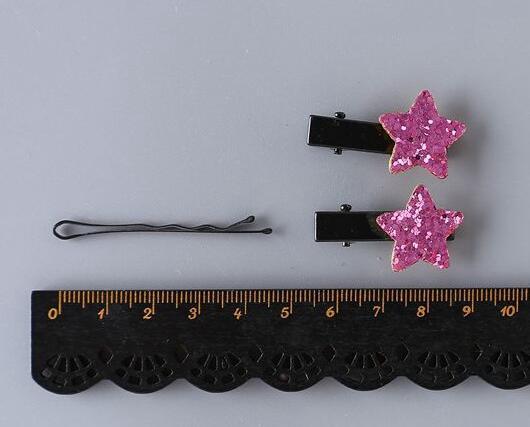 11 4.3cm wave clip word clip black hairpin children adult card hair clip wholesale