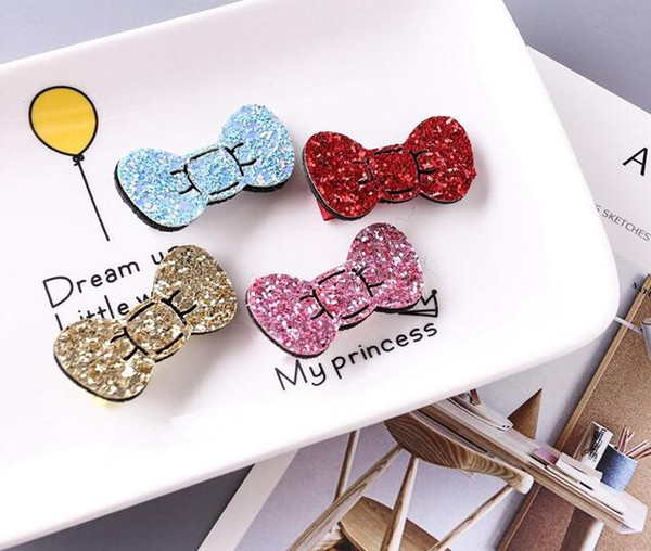 154 Children's small bow gift box child tiara hair accessories clip wholesale