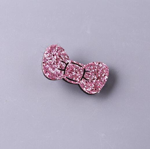 156 Pink mesh hairpin children's side clip hair accessories manufacturers wholesale
