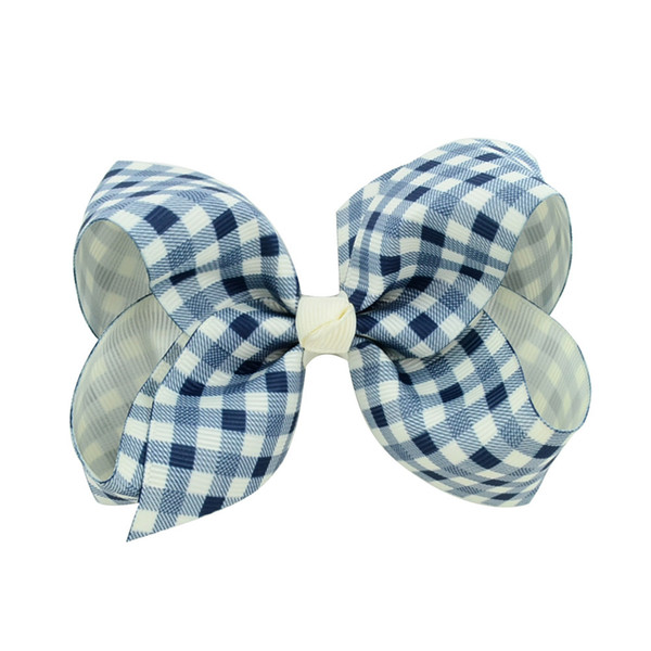 2018 Newest British Style Bowknot Hairpins Girl Barrettes Boy Colorful Bow Hair Clip Jojo Bows Hair Accessories 4 Inch