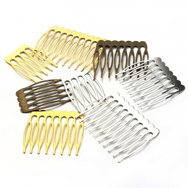 10pcs/lot Antique Gold/Rhodium/Bronze Color Bridal Hairpins Hair Combs Accesorio Pelo Alambre for Wedding Hair Pins Accessories