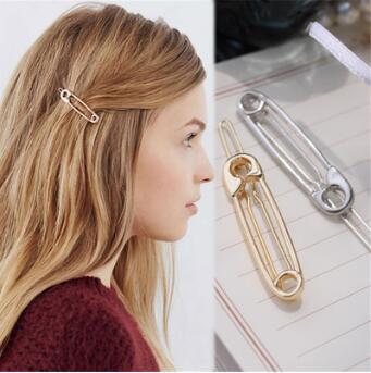 360pcs/lot Quality Alloy Pins Hair Clips The Frog Clip Golden Sliver Barrettes Hair Pins Hair Accessories & Tools HA243