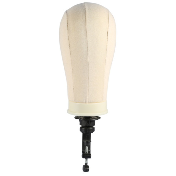 20/21/22/23/24/25inch Beige Training Head Manikin Model Cotton Fabrics Wig Stand Displaying Make Styling Practice Mannequin Head