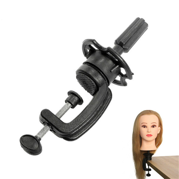 Dropshipping 1Pc Cosmetology Mannequin Stand Holder Stand Cosmetology Adjustable Model Mannequin Head Wig Holder Desk