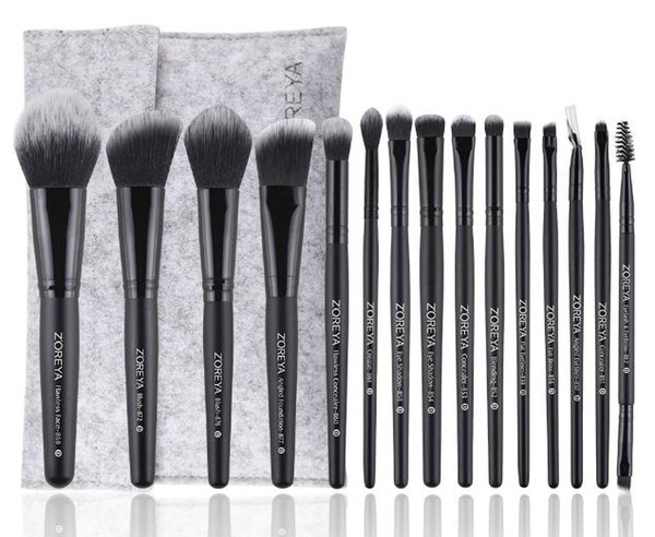 15pcs/set Makeup Brush Set Face Cream Power Foundation Brushes Multipurpose Beauty Cosmetic Tool Brushes Set