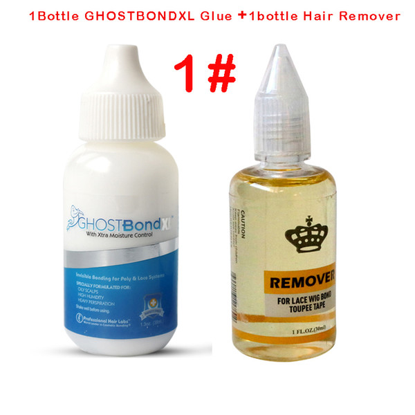 1bottle Ghost Bond XL 1.3oz Adhesive lae wig glue and tape Hair Adhesive REMOVER