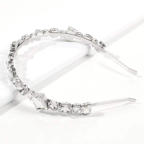 Hair Hoop Headband Accessories Tools European American Fashion Luxury Ultra Flash Glass Drill Full Diamond Alloy Personality Exaggerated