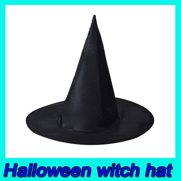 Hot Halloween Products Child Adult Black Oxford Cloth Potter Sorcerer Witch Hat Sorcerer Hat DHL