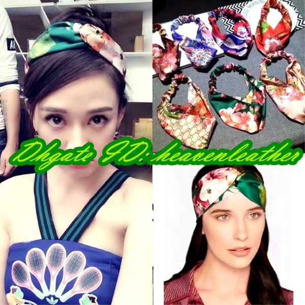 2017 US and EU popular !!!! Original package New classic colorful Headband, women's 100% silk headbands, Top grade silk.