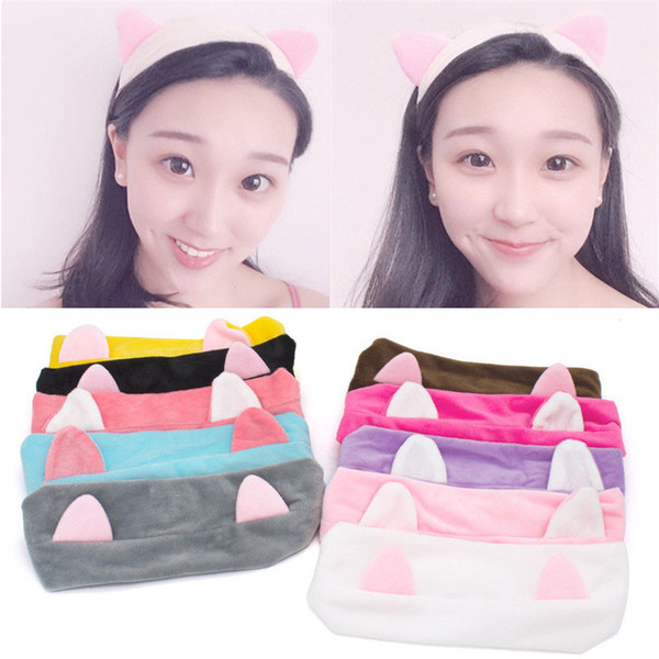 Wholesale fashion head band for wash face fashion hair band for relax headband for shower hair band accessories