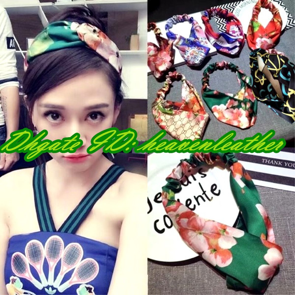 Wholesale - Free shipping US and EU popular !!! Original package New classic colorful Headband, women's 100% silk headbands, Top grade silk.